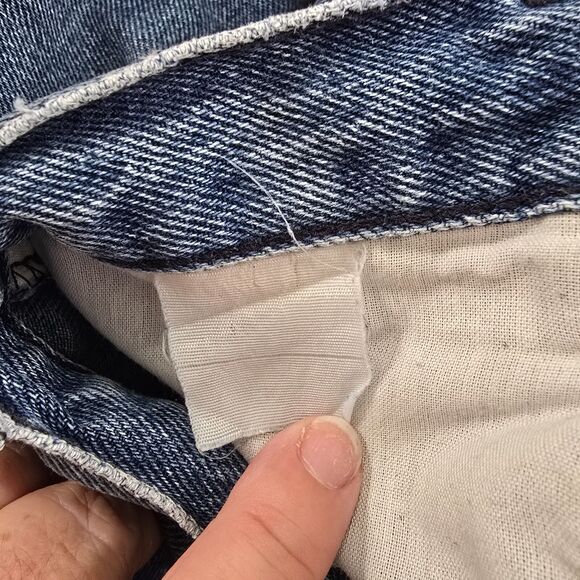 Vintage 80s High Waist Tapered Gitano Denim Jeans Womens Sz 12 30 Blue Med Wash - Picture 7 of 8